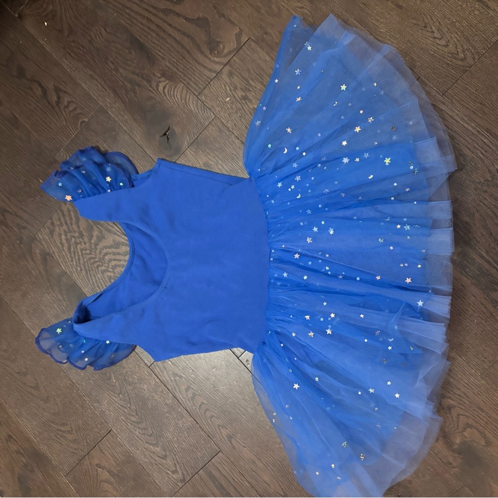 Sparkling girls dace ballet Set - light blue, dark blue Purple 4t - Picture 3 of 8